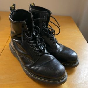 Dr. Martins black leather boots men’s size 11